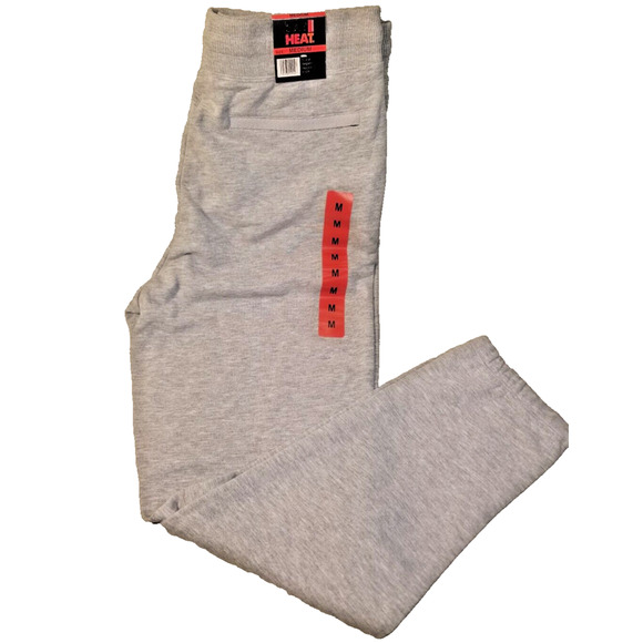32 Degrees Heat Jogger Pants Mens medium Grey Camp run Gym NWT - Picture 1 of 13